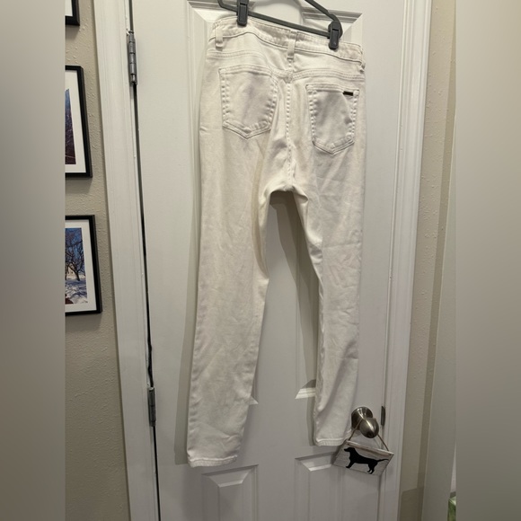 MICHAEL MICHAEL KORS Selma White Skinny Jeans Size 8 VGUC - Picture 8 of 16